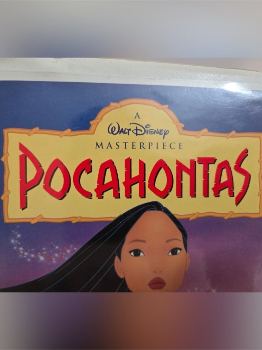 Disney Pocahontas VHS Walt Disney Masterpiece Collection Clamshell Vintage Movie - Picture 4 of 12